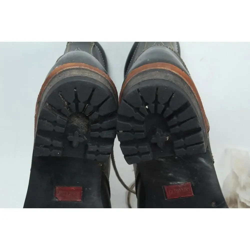 Vintage VTG Logger Boots hiking mountain work Men's Sz 10 Shoes
